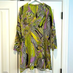 Raj embroidered tunic beach cover XL